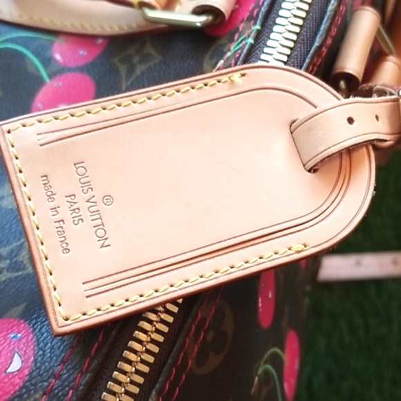 LOUIS VUITTON Speedy 45 Marc Jacobs Carry On Travel LV Cherry Cerises Duffle Bag - Picture 11 of 16